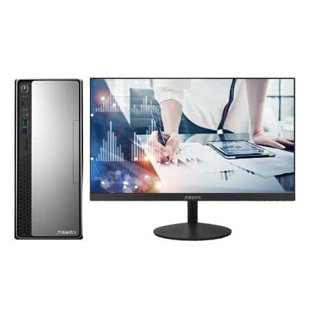 超越E500-83781（I5-9400/8G/1T/集显/21.5英寸显示器）