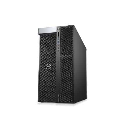 Dell Precision 7920 Tower(2颗Xeon银牌4110 (8C 2.1GHz)/64G内存/512G 固态+2TB 硬盘/P2000(5GB)显卡)