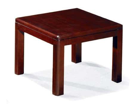 优冠方茶几YC179  贴面用材：采用美国进口胡桃木木皮≥0.6mm厚贴面，材质含水率低于9%，经防腐防虫防潮等技术处理；