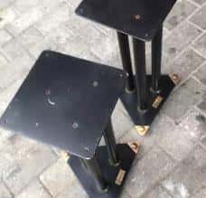 转让·一对·舞台音箱支架 一对书架音箱脚架实图实拍